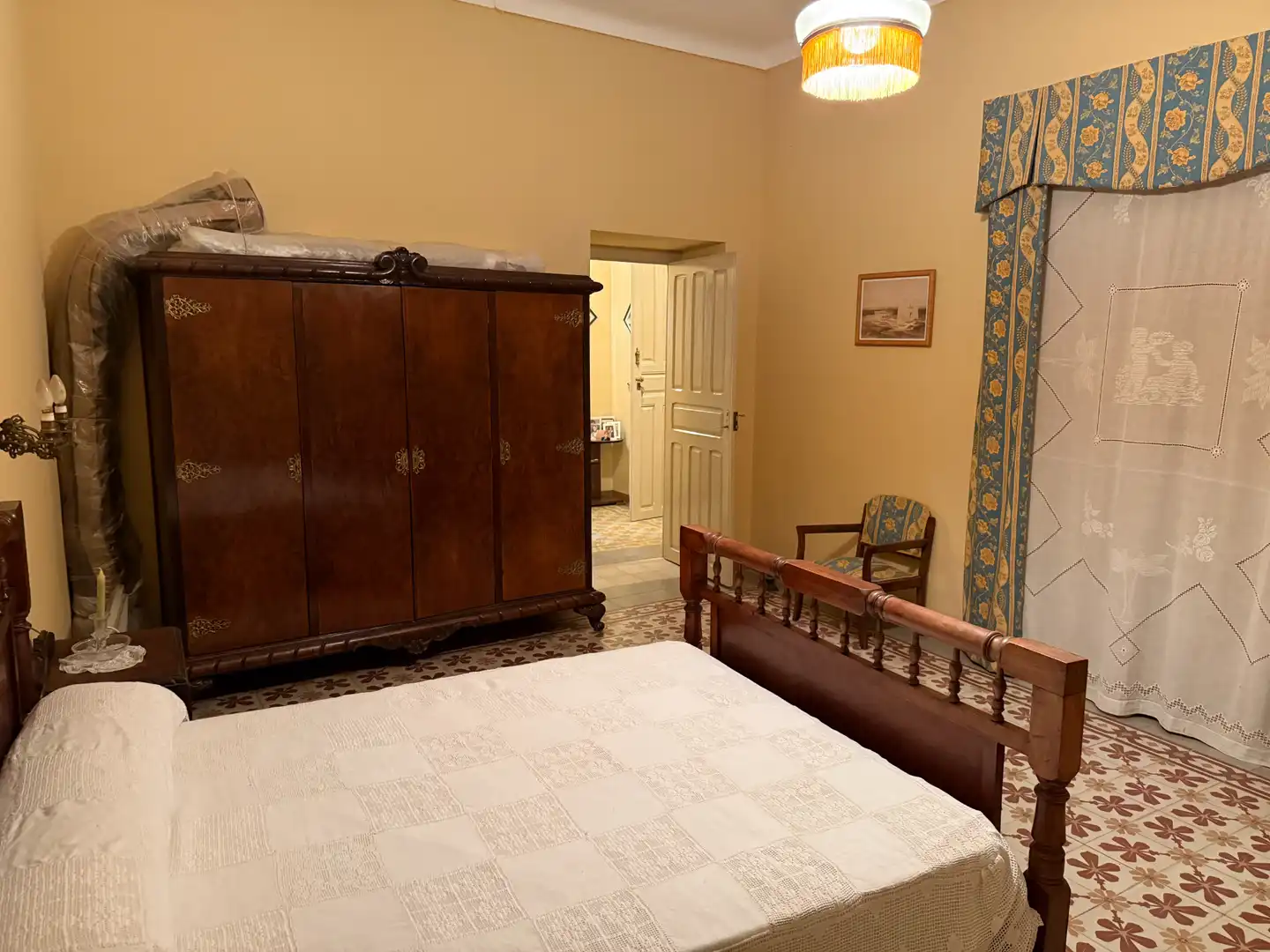 Dormitori de Casa o xalet en venda en Calatorao amb Calefacció, Jardí privat i Terrassa