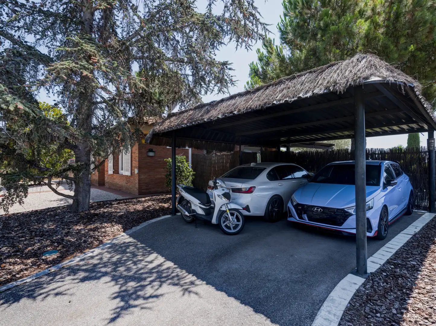 Parking of Houses for sale in Sant Andreu de Llavaneres  with Air Conditioner, Heating and Private garden