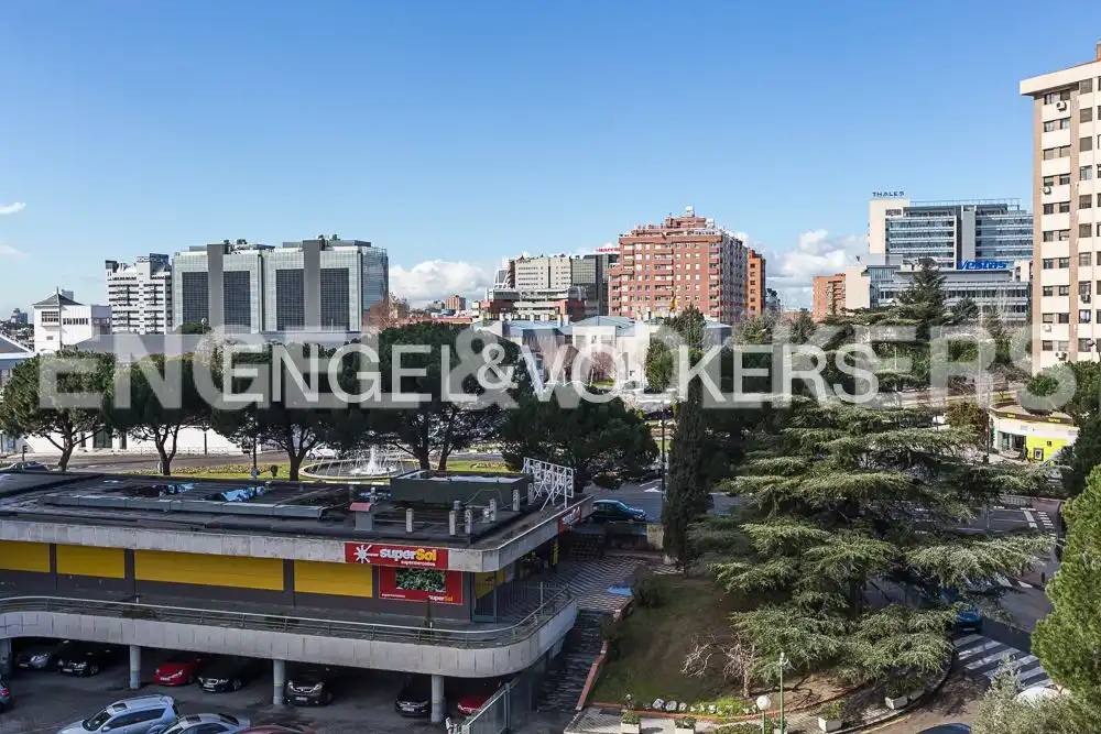 Exterior view of Flat for rent in Madrid  with Air Conditioner, Heating and Parquet flooring