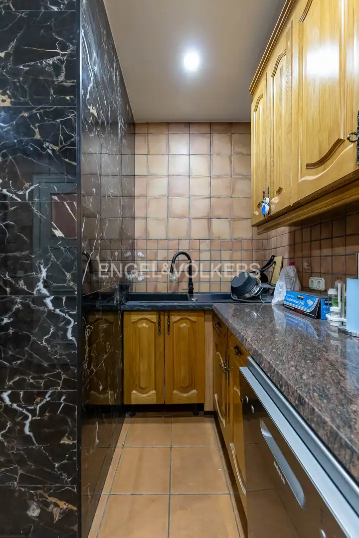 Cuina de Pis de lloguer en Madrid amb Aire condicionat, Calefacció i Parquet