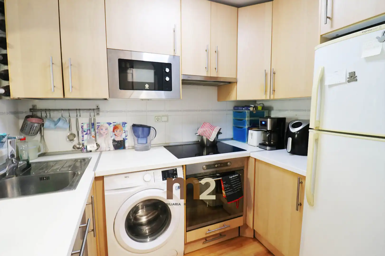 Cocina de Apartamento en venta en Guardamar del Segura con Aire acondicionado, Terraza y Amueblado