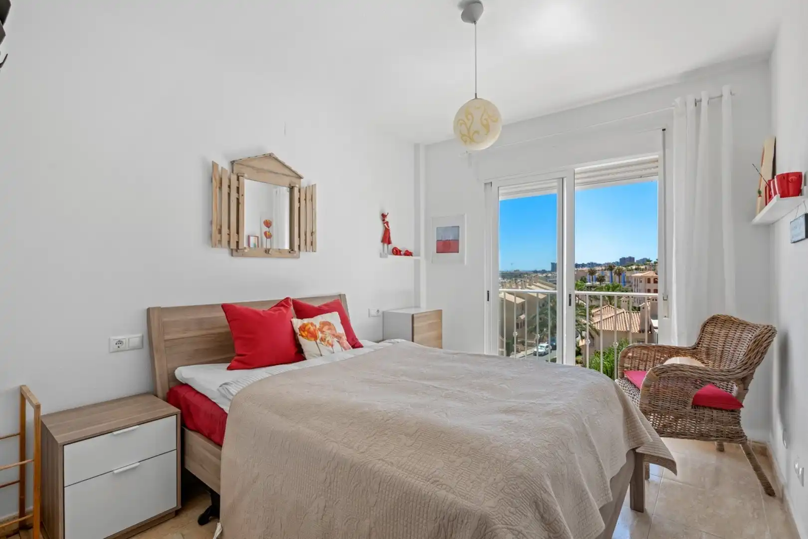 Bedroom of Flat for sale in Orihuela  with Air Conditioner, Heating and Terrace