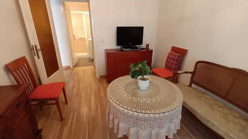 Sala de estar de Piso de alquiler en Madrid con Aire acondicionado, Calefacción y Terraza