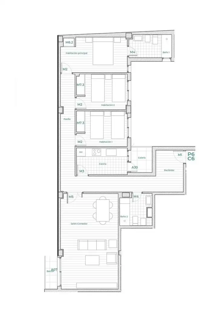 Appartement avec terrasse à vendre à Calle De la Mare de Déu del Pilar 121(B), imagen 15