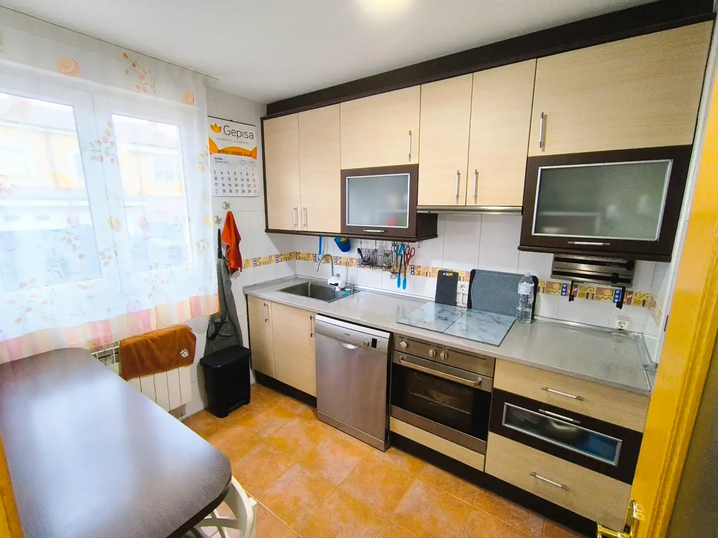 Cuina de Casa o xalet en venda en Magaz de Pisuerga amb Calefacció, Jardí privat i Terrassa
