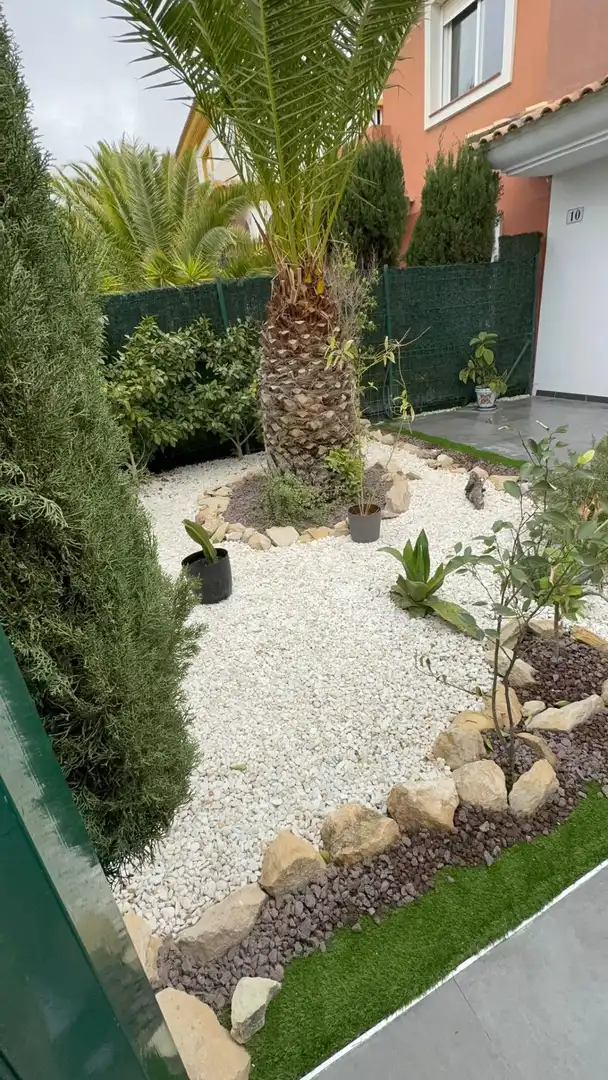 Garden of Detached homes for rent in Mutxamel  with Air Conditioner, Private garden and Parquet flooring
