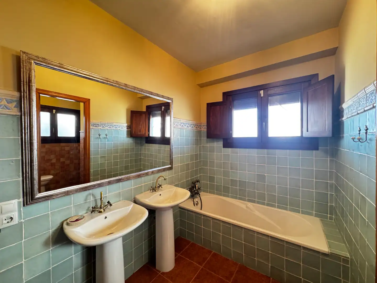 Badezimmer von Einfamilien-Reihenhaus zum Verkauf in Canet d'En Berenguer mit Klimaanlage, Heizung und Terrasse