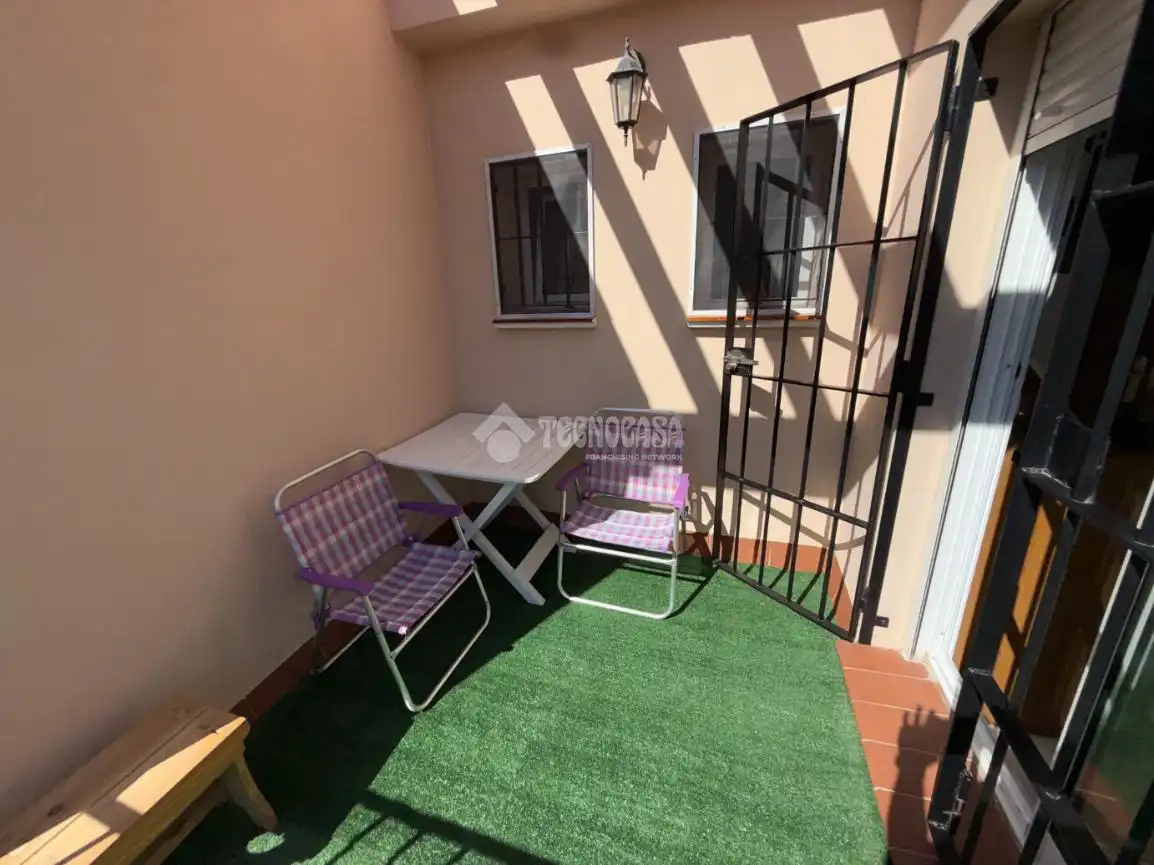 Terrace of Detached homes for sale in La Algaba  with Air Conditioner, Private garden and Terrace