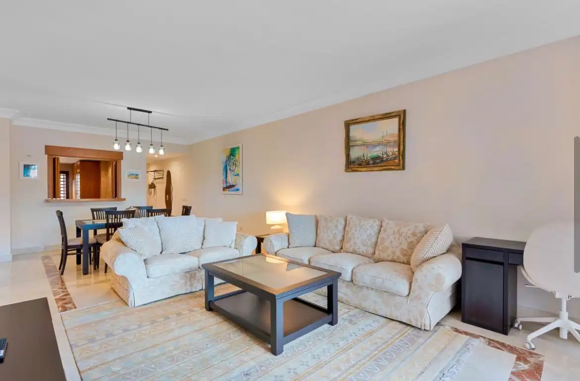 Living room of Attic for sale in Marbella  with Air Conditioner, Terrace and Storage room