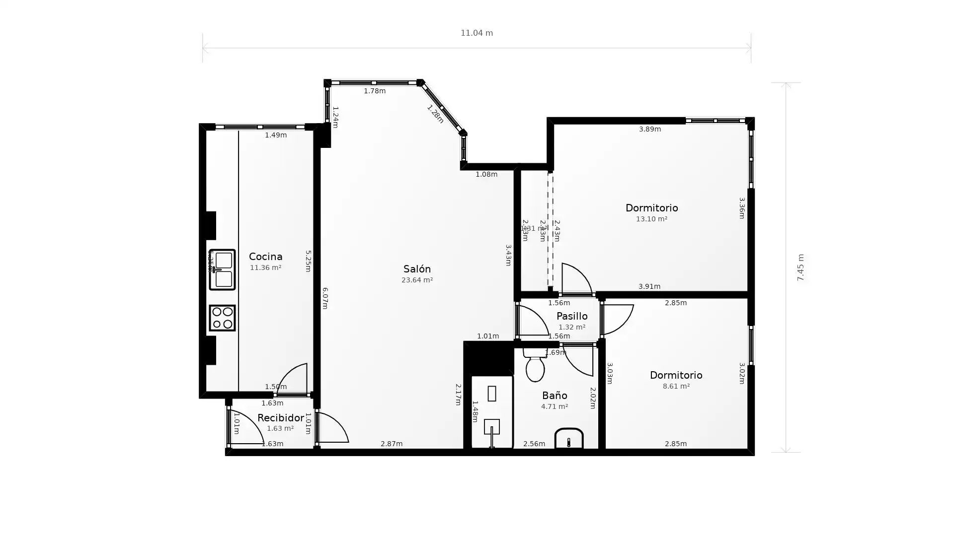 Piso en venta en Calle RODRIGO TRIANA, Centro ciudad