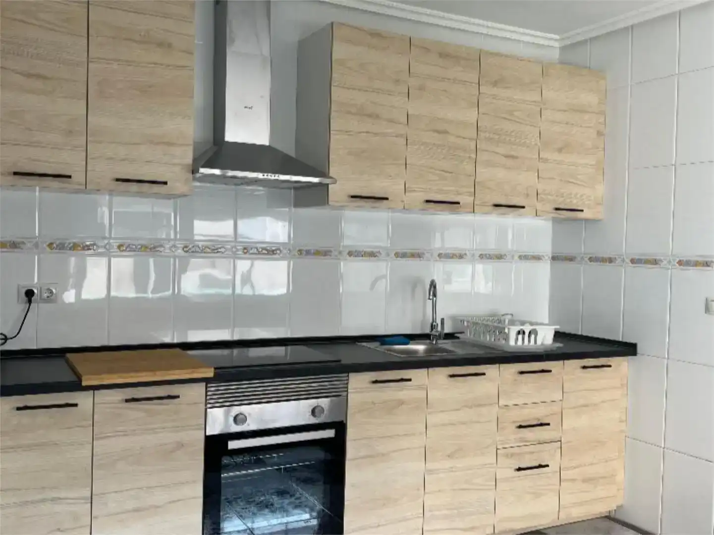 Kitchen of Flat for share in Murcia  with Air Conditioner, Furnished and Balcony