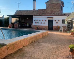 Swimming pool of House or chalet for sale in Villaverde del Río  with Air Conditioner, Swimming Pool and Furnished