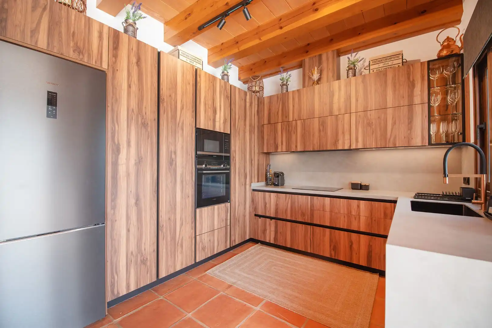 Cocina de Casa o chalet de alquiler en Llíber con Aire acondicionado, Calefacción y Jardín privado