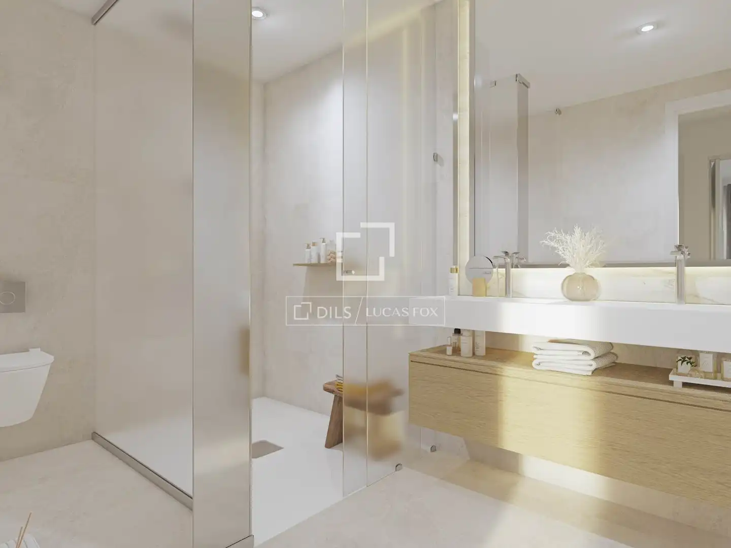Baño de Casa o chalet en venta en Benalmádena con Aire acondicionado, Calefacción y Jardín privado