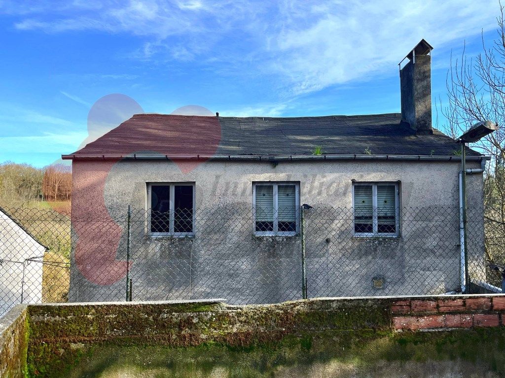 Vista exterior de Casa o xalet en venda en Lugo Capital