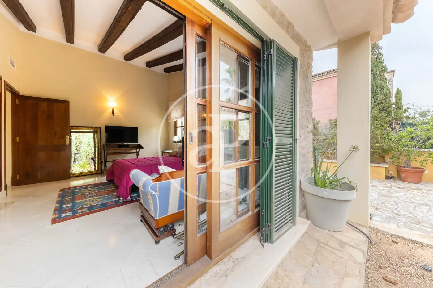Jardín de Casa o chalet en venta en Calvià con Aire acondicionado, Calefacción y Jardín privado