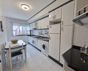 Kitchen of Flat to rent in Ourense Capital   with Heating and Furnished