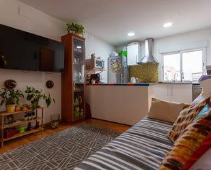 Living room of Attic for sale in  Barcelona Capital  with Air Conditioner, Heating and Parquet flooring