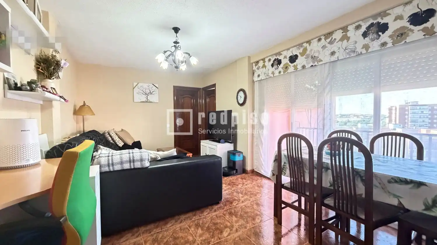Sala de estar de Piso en venta en Leganés con Aire acondicionado, Calefacción y Jardín privado