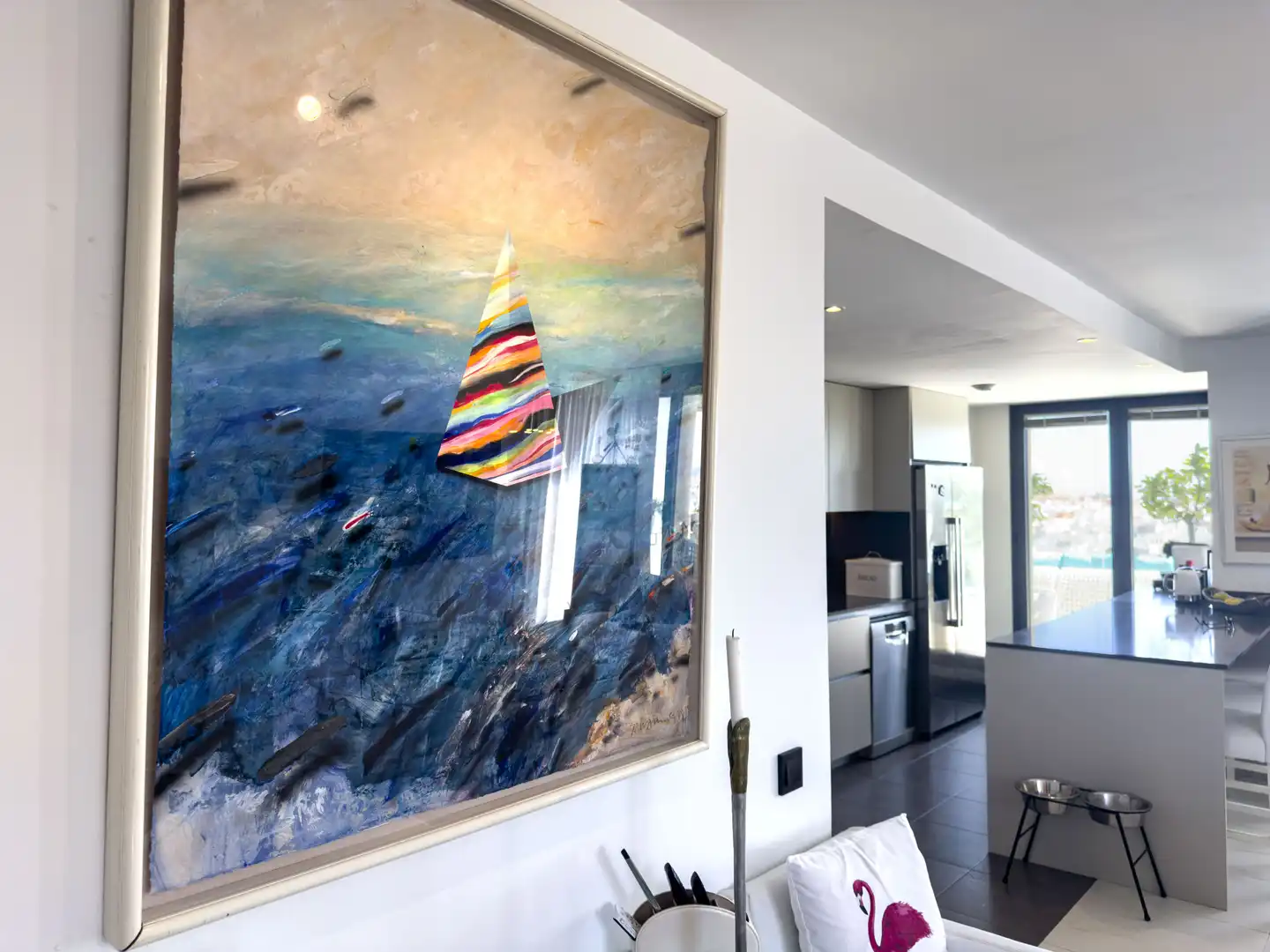 Sala de estar de Ático en venta en Estepona con Calefacción, Terraza y Trastero