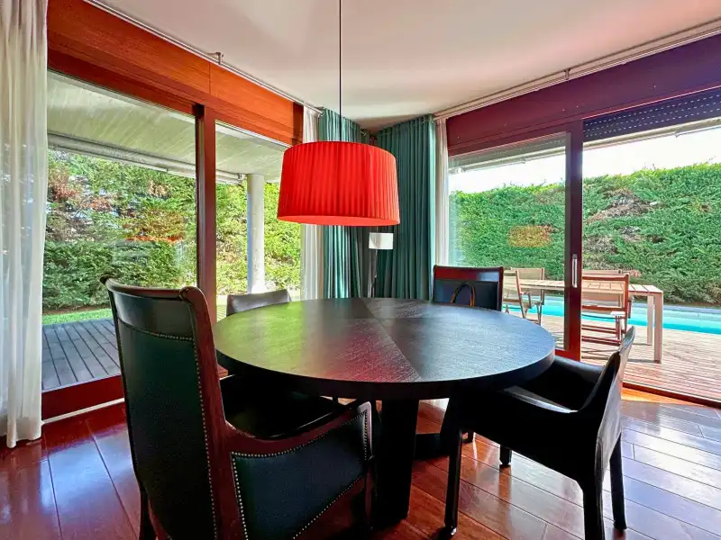 Dining room of Houses for sale in Figueres  with Air Conditioner, Heating and Terrace