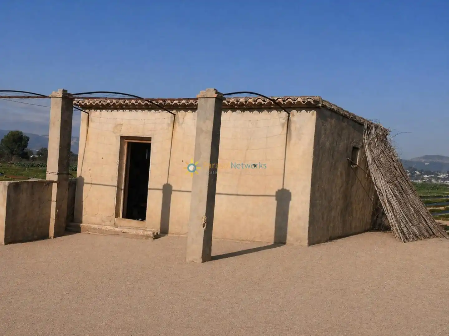 Vista exterior de Finca rústica en venda en Benigànim amb Terrassa i Traster