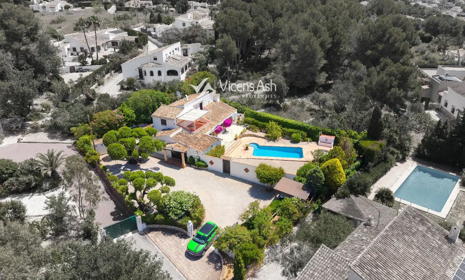 Exterior view of Houses for sale in Jávea / Xàbia  with Storage room, Swimming Pool and Furnished