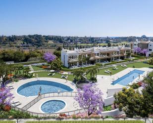 Exterior view of Flat for sale in Estepona  with Air Conditioner and Terrace