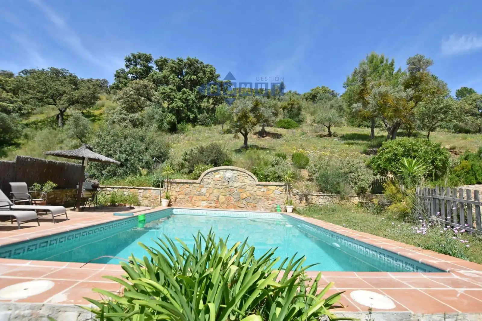 Jardín de Finca rústica en venta en Ronda con Aire acondicionado, Trastero y Piscina