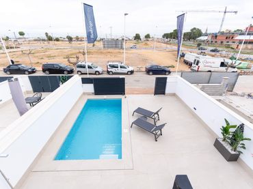 Chalet con piscina en venta en San Pedro del Pinatar