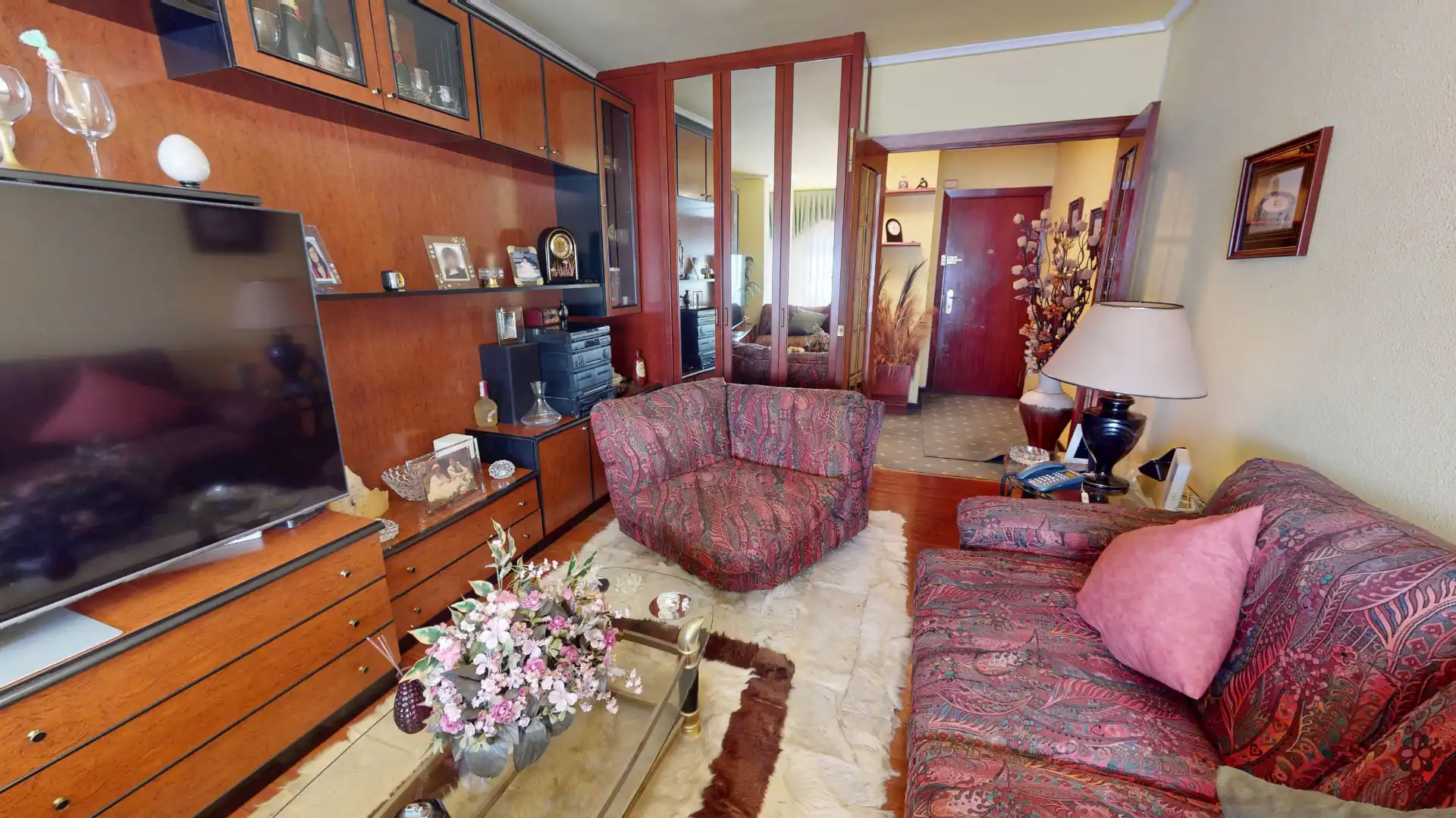 Living room of Flat for sale in Portugalete  with Heating and Balcony
