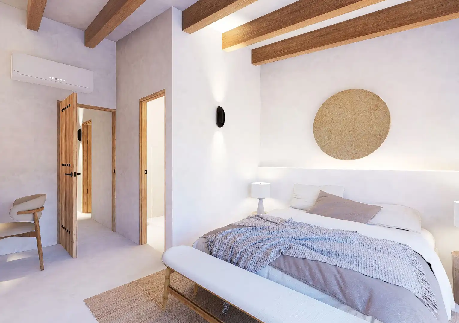 Bedroom of Country homes for sale in Pego  with Air Conditioner, Heating and Terrace