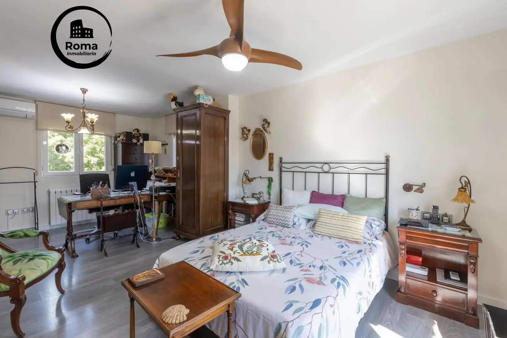 Habitación de Casa o chalet en venta en Albolote con Aire acondicionado, Calefacción y Jardín privado