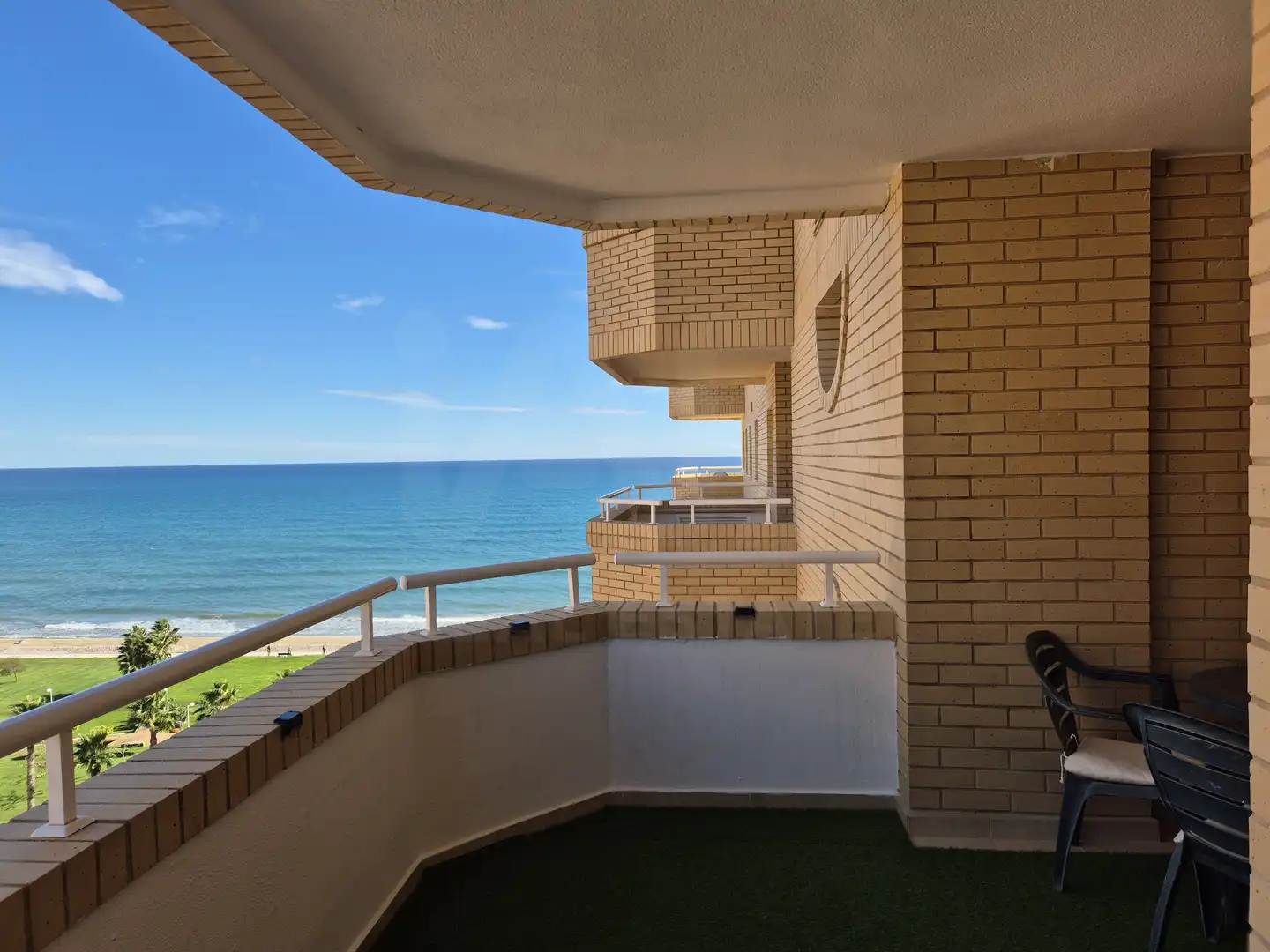 Bedroom of Flat for sale in Oropesa del Mar / Orpesa  with Air Conditioner, Terrace and Swimming Pool