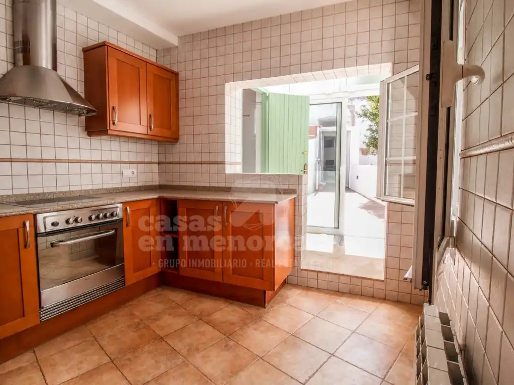 Kitchen of Flat for sale in Maó - Mahón  with Terrace