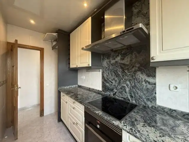 Kitchen of Flat for sale in Sabadell  with Air Conditioner, Heating and Balcony
