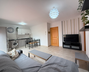 Sala d'estar de Àtic de lloguer en Tacoronte amb Moblat