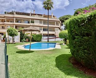 Jardí de Planta baixa de lloguer en Marbella amb Calefacció, Terrassa i Piscina