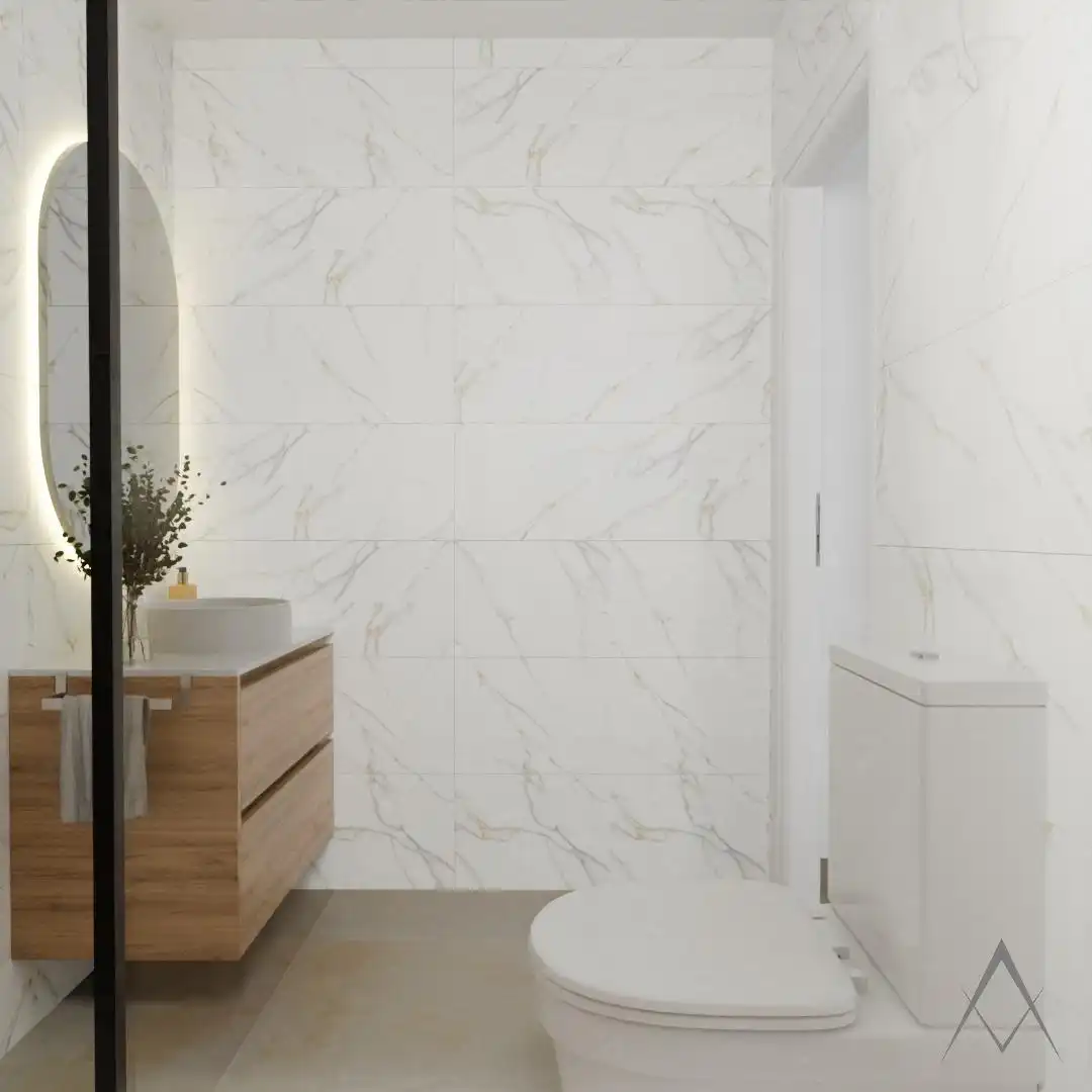 Badezimmer von Dachboden zum Verkauf in Elda mit Klimaanlage, Heizung und Terrasse