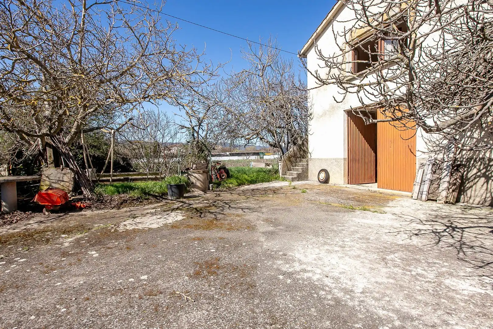 Vista exterior de Finca rústica en venda en Mendigorria amb Calefacció, Traster i Piscina