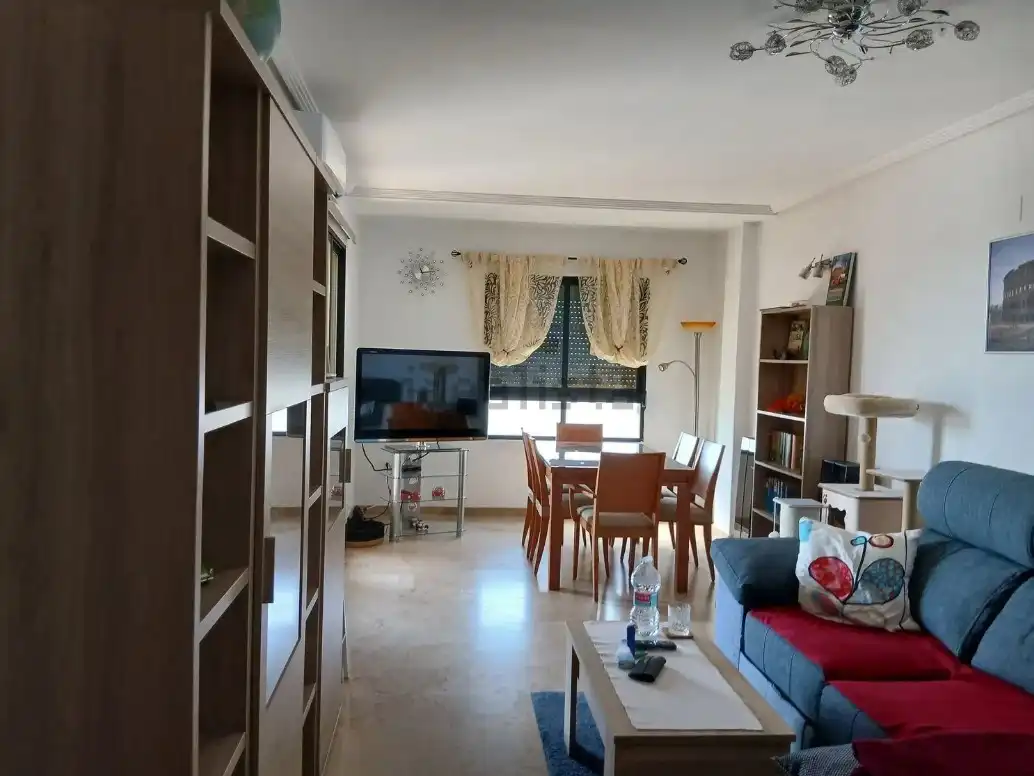 Sala de estar de Piso de alquiler en Catarroja con Aire acondicionado, Terraza y Amueblado