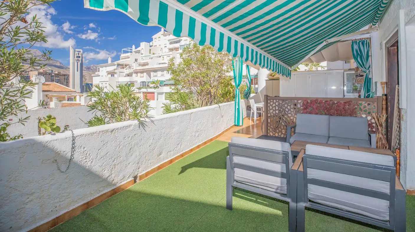 Terrassa de Pis en venda en Benidorm amb Piscina i Piscina comunitària