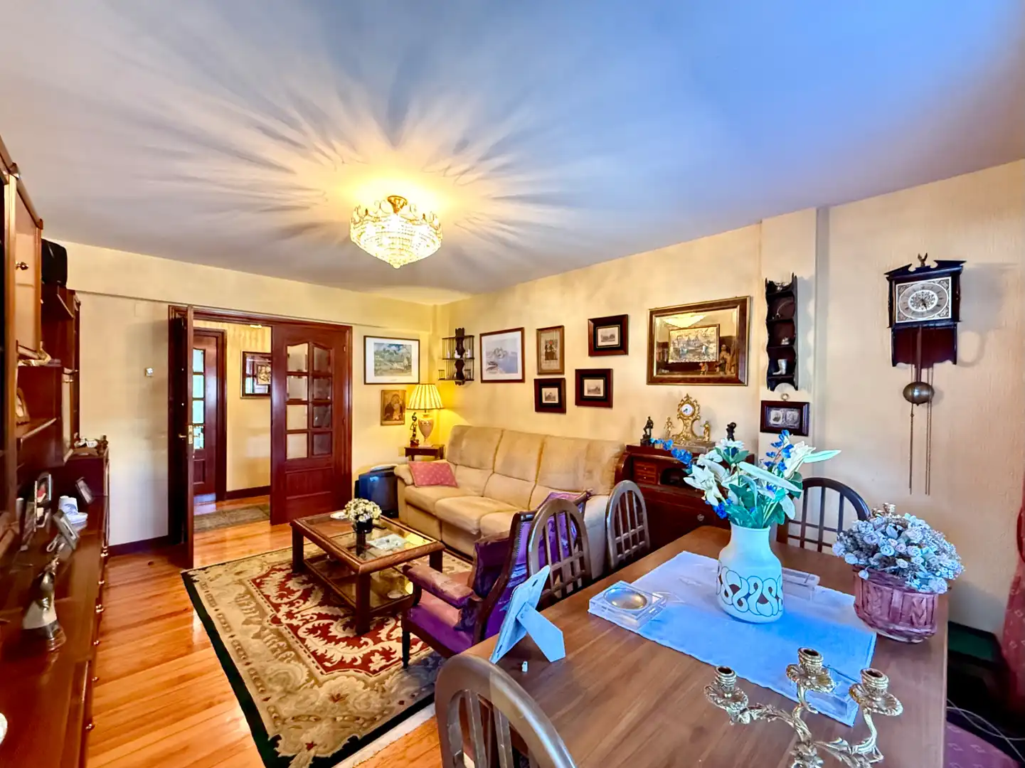 Wohnzimmer von Wohnung zum Verkauf in Hondarribia mit Heizung, Abstellraum und Balkon