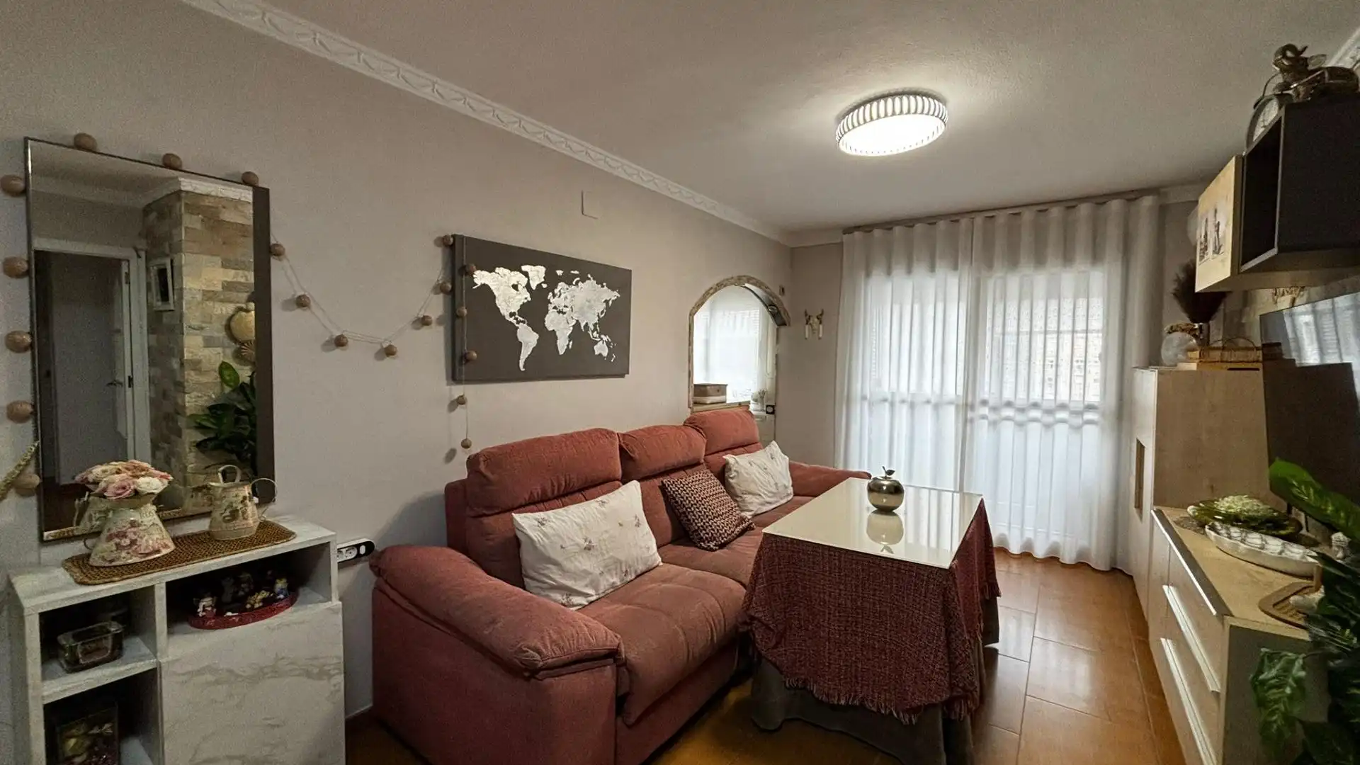 Living room of Flat for sale in  Huelva Capital  with Air Conditioner and Storage room