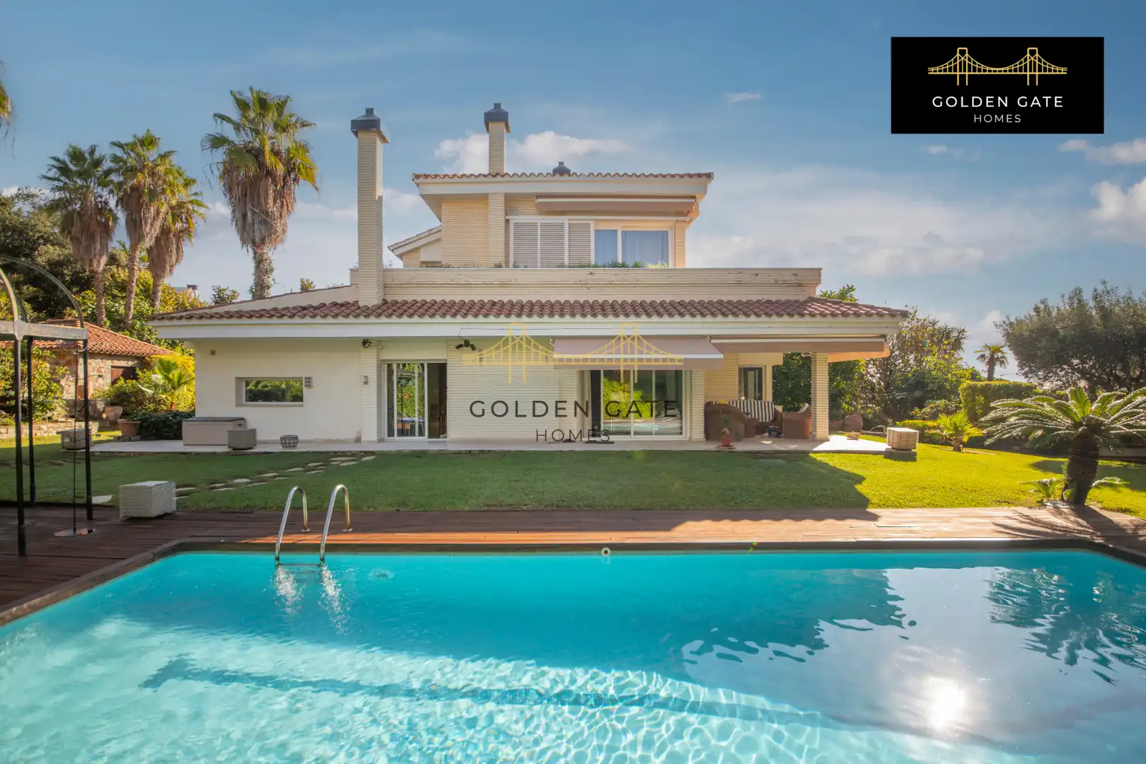 Jardín de Casa o chalet en venta en Alella con Aire acondicionado, Calefacción y Jardín privado