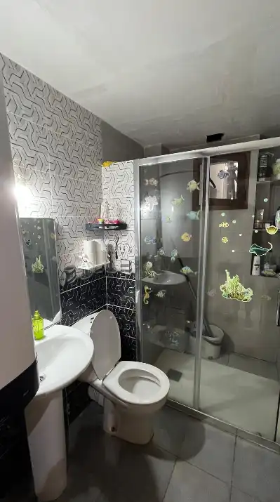Bathroom of Flat for sale in Gandia  with Air Conditioner, Balcony and Internet