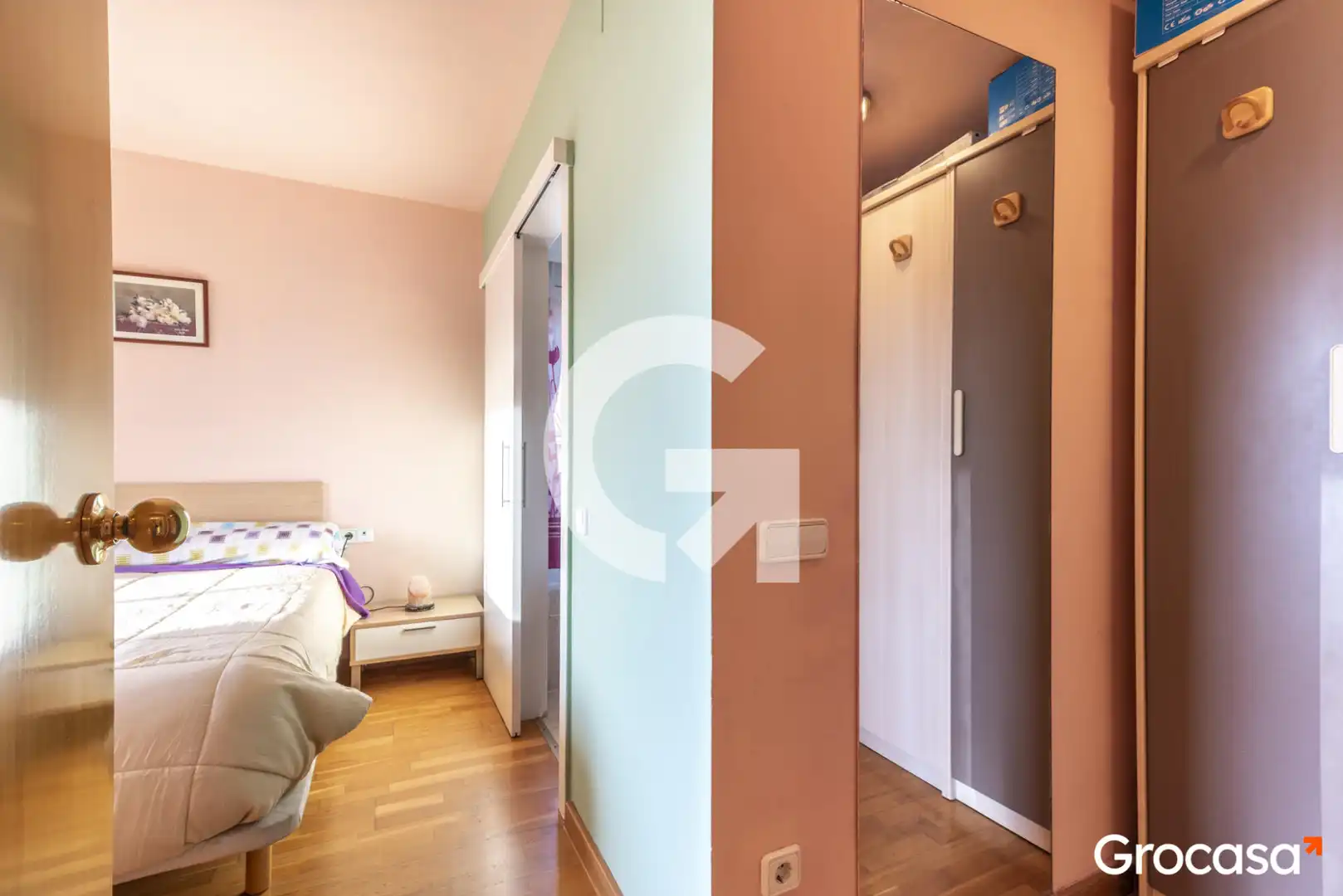 Bedroom of Flat for sale in Sant Feliu de Llobregat  with Air Conditioner, Heating and Furnished