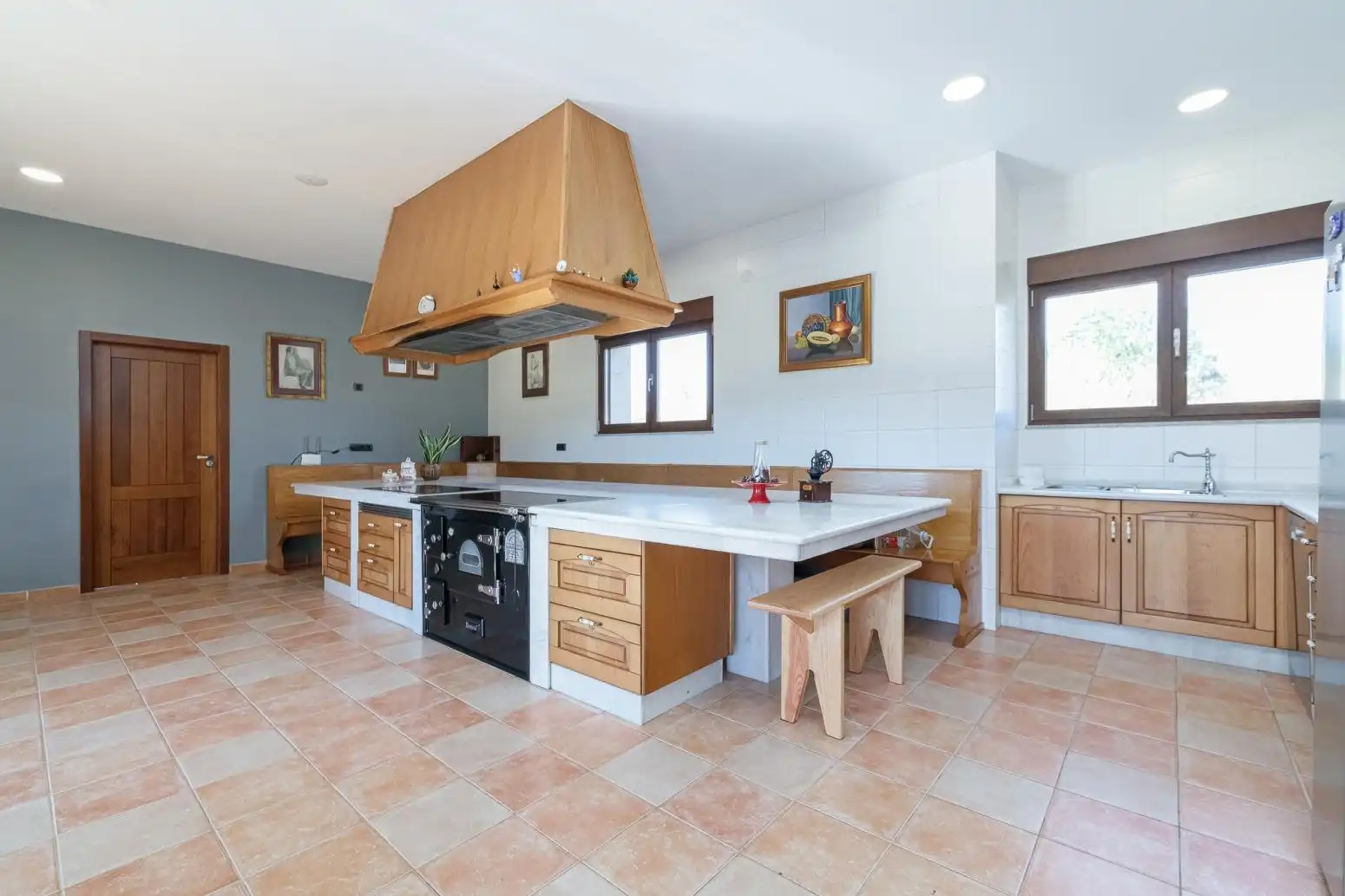 Kitchen of Houses for sale in Friol  with Heating, Private garden and Furnished