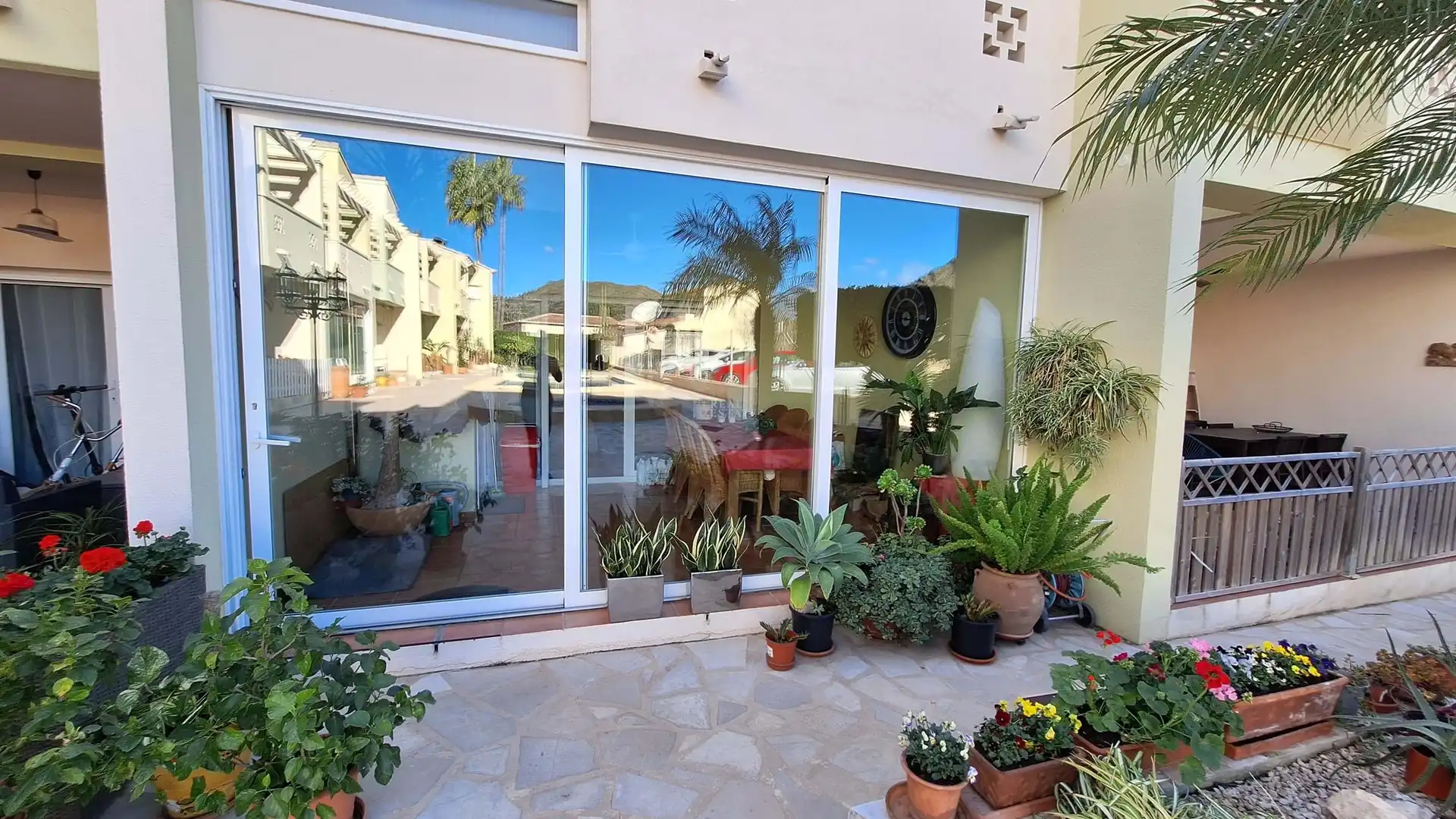 Exterior view of Detached homes for sale in El Ràfol d'Almúnia  with Air Conditioner, Terrace and Swimming Pool