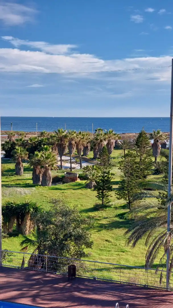 Außenansicht von Wohnungen zur Miete in La Manga del Mar Menor mit Klimaanlage, Terrasse und Möbliert